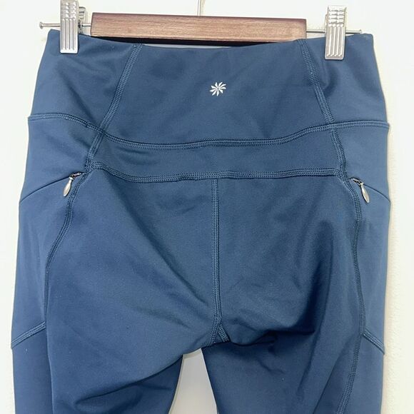 ATHLETA XS Tropical Oasis Contender 7/8 Tight Lagoon Teal - Picture 6 of 14